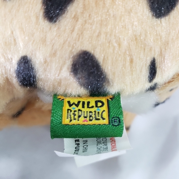 Wild Animal Cheetah 7 Inch & Tiger 5 Inch Plush Stuffed Animal Bundle - Picture 7 of 11